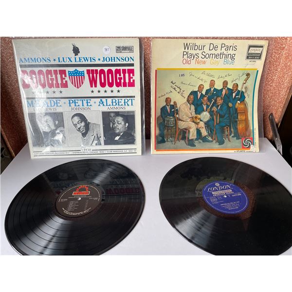 2 Vintage Jazz Vinyl Records