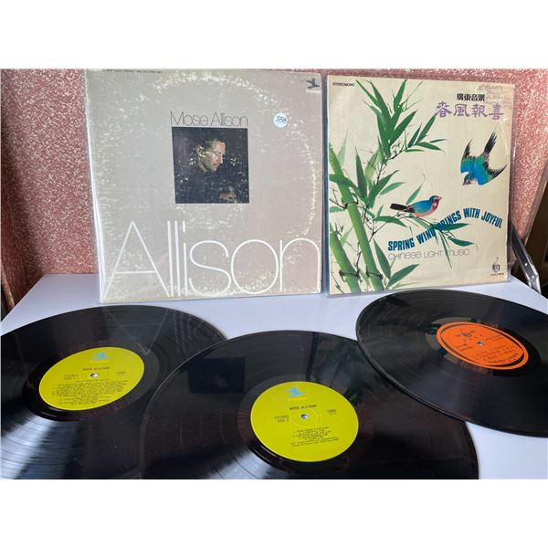 2 Vintage Vinyl Records Mose Allison double album