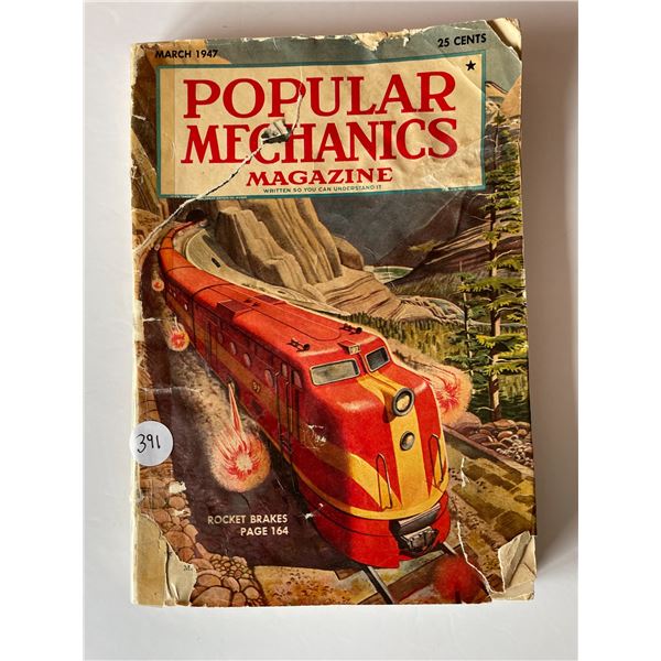 Popular Mechanics Magazine March 1947