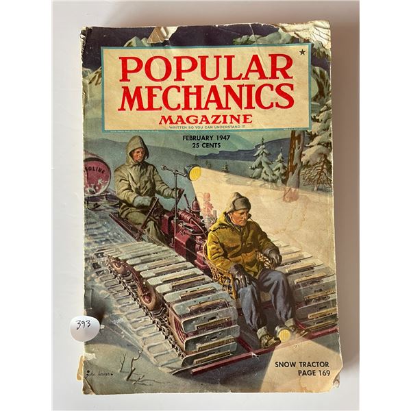Popular Mechanics Magazine February 1947