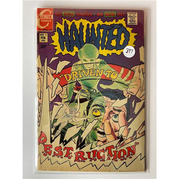 Haunted 4 Charlton comic 1972