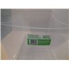 Image 5 : Clear Tote 60L. (14" X 22")