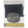 Image 1 : Vintage Limited Edition 1996 John Deere 9000 Series 4WD Tractors belt buckle manufactured by Spec Ca