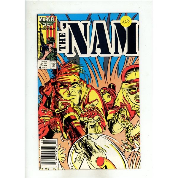 Marvel - 1987 The 'Nam  Comic Book.