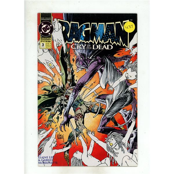 DC Comics' Ragman: Cry of the Dead #3, published in October 1993.
