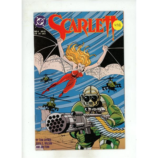 Scarlett #4, published by DC Comics in April 1993.