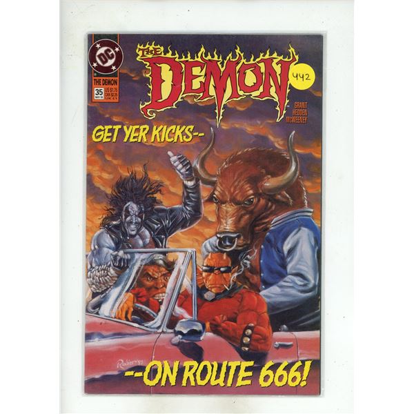 The Demon #35, published by DC Comics with a cover date of May 1993.