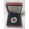 Image 1 : 2021 $3 Fine Silver Coin - Floral Emblems of Canada - Saskatchewan : Western Red Lily (99.99%pure)