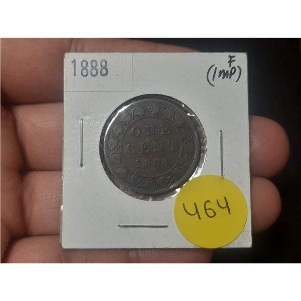 1888 Canada Large One Cent.