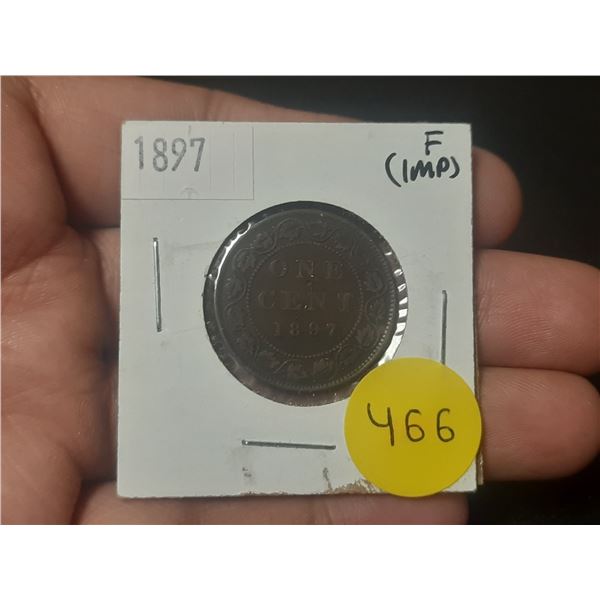 1897 Canada Large One Cent.