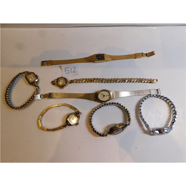 GOLD FILLED AND OTHER LADIES VINTAGE WATCHES
