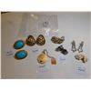 Image 1 : MOSTLY MARKED COSTUME JEWELLRY EARINGS AND MONET PENDANT