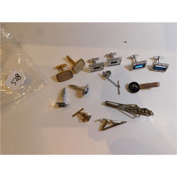 MENS TIE CLIPS AND CUFFLINKS