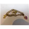 Image 1 : AJC 1/20 12K GOLD FILLED CHARM BRACELET