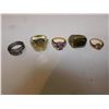 Image 1 : BETTER COSTUME JEWELLRY RING LOT