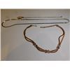 Image 1 : GOLD TONE NECKLACES AND CAMEO