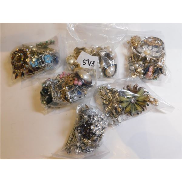 PARTS AND PIECES FOR JEWELLRY REPAIR MOSTLY VINTAGE