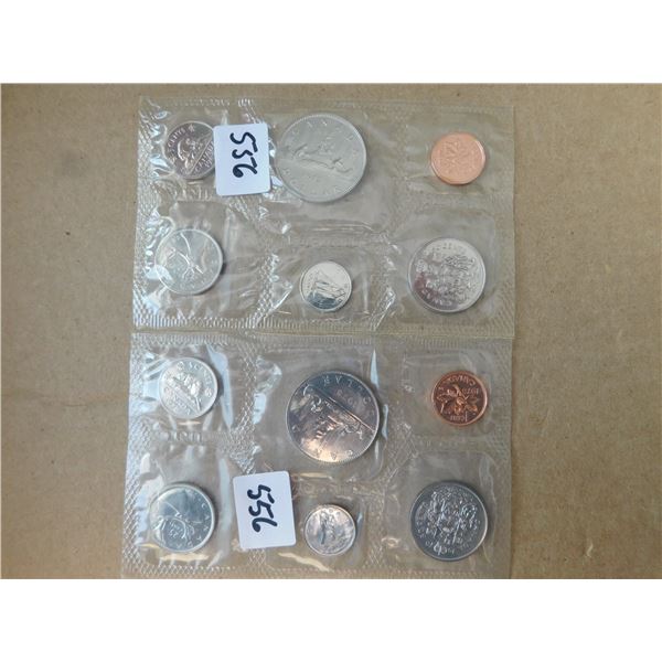 1978 AND 1982 MINT SETS