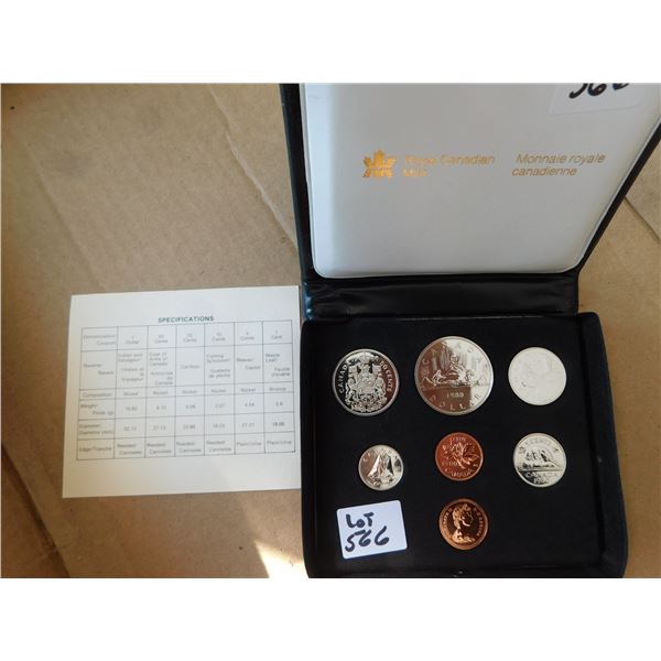 1980 DOUBLE CENT SPECIMEN SET