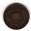 Image 1 : 1876 NEWFOUNDLAND ONE CENT LOW MINTAGE