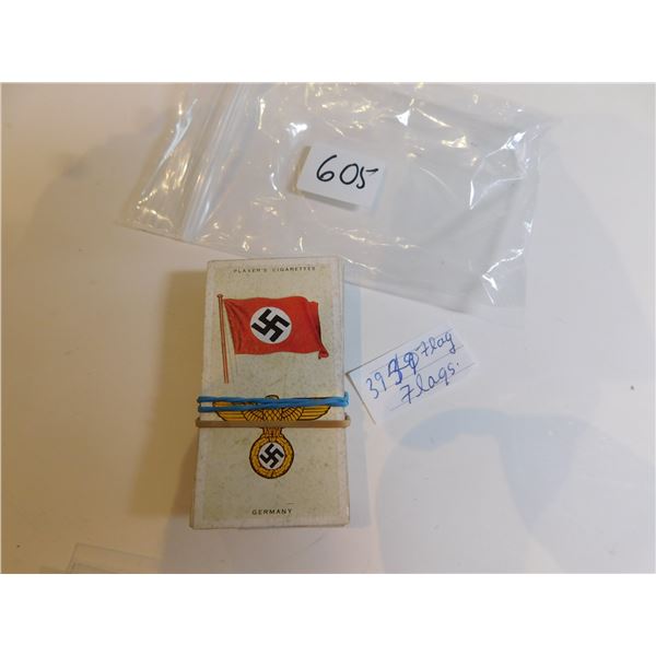 PLAYER’S ANTIQUE TOBACCO CARDS, FLAGS