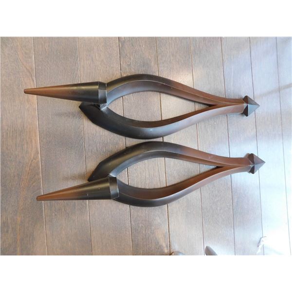 SYROCO CANDLE HOLDERS FROM 1966