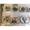 Image 2 : 18-FRANKLIN MINT PORCELIN MINI PLATES, SONGBIRDS OF THE WORLD