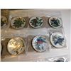 Image 3 : 18-FRANKLIN MINT PORCELIN MINI PLATES, SONGBIRDS OF THE WORLD