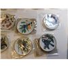 Image 5 : 18-FRANKLIN MINT PORCELIN MINI PLATES, SONGBIRDS OF THE WORLD