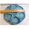 Image 3 : PORTUGAL OLFAIRE, MAJOLICA SHELL PLATTER- no chips or cracks