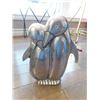Image 1 : PENGUINS IN LOVE, ALUMINUM SCULPTURE