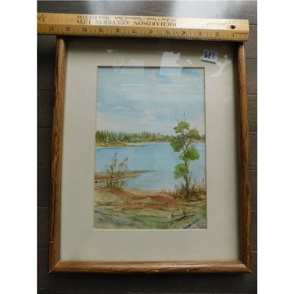 NORMA HYMERS, WATERCOLOR