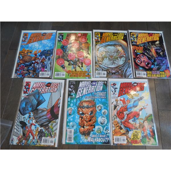 MARVEL THE LOST GENERATION COMICBOOKS