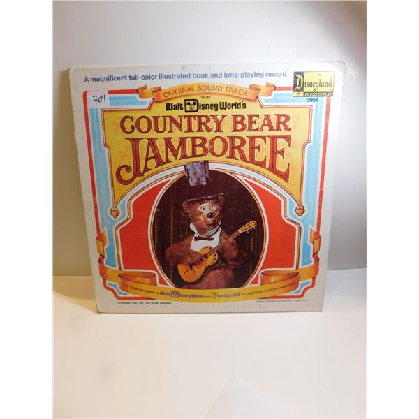RARE WALT DISNEY, BEAR COUNTRY JAMBOREE AND BOOK