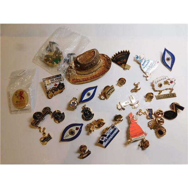 LAPEL PIN LOT