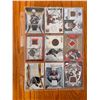 Image 1 : Assorted Jersey Cards - 1 Sheet (9 Hockey Cards)