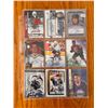 Image 1 : Autographed Hockey Cards - 1 Sheet (9 Hockey Cards)