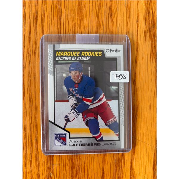 Alexis Lafreniere - Rookie Card