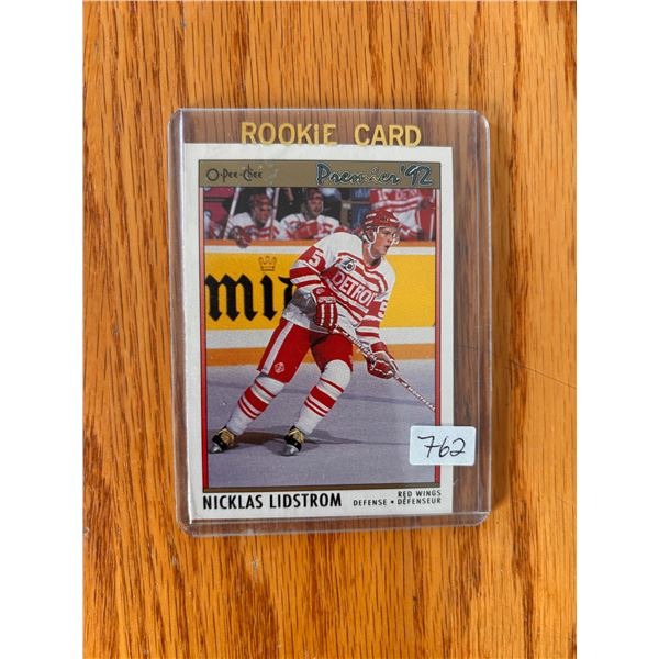 Nick Lidstrom - Rookie Card