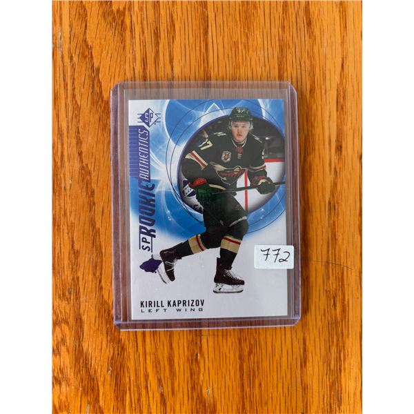 Kirill Kaprizov - Rookie Card