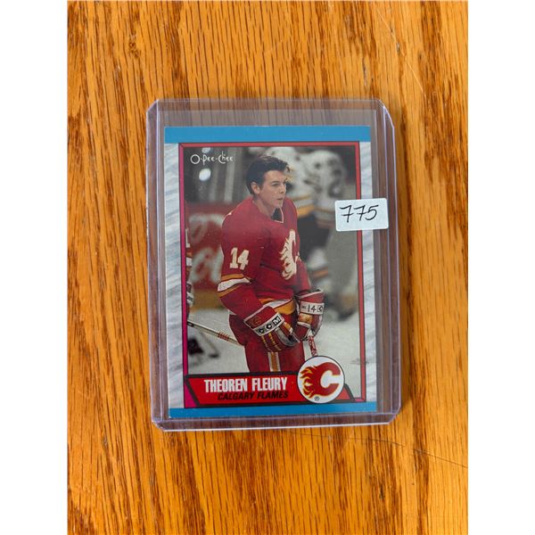 Theo Fleury - Rookie Card