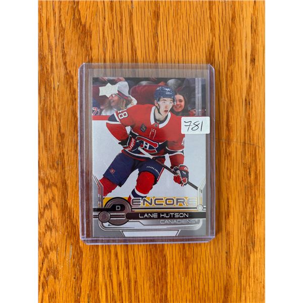 Lane Hutson - Rookie Card