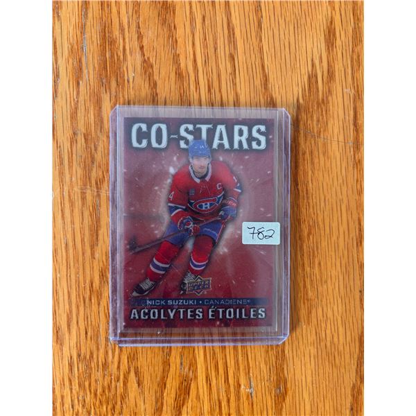 Nick Suzuki - Co Stars - Tim Hortons Insert Hockey Card