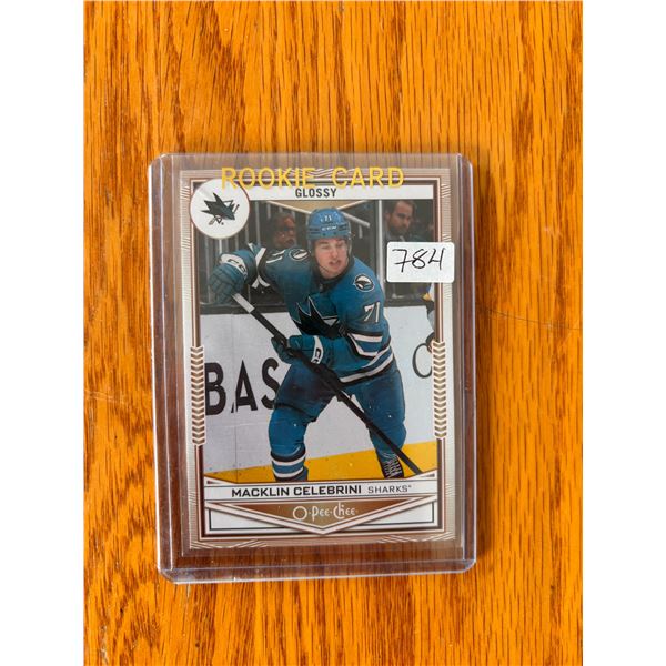 Macklin Celebrini - Rookie Card