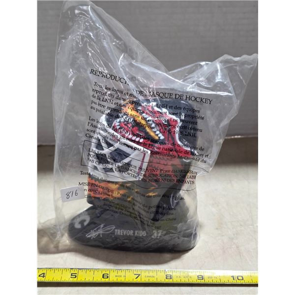 Mcdonalds hockey mask- sealed- Trevor Kidd