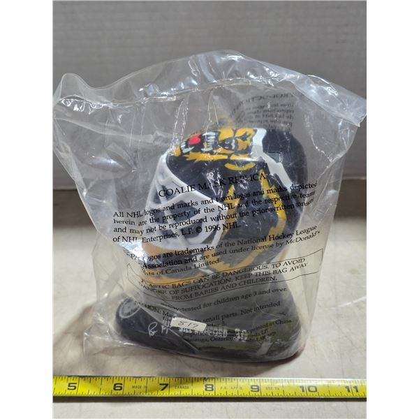 Mcdonalds hockey mask- sealed- Bill ranford
