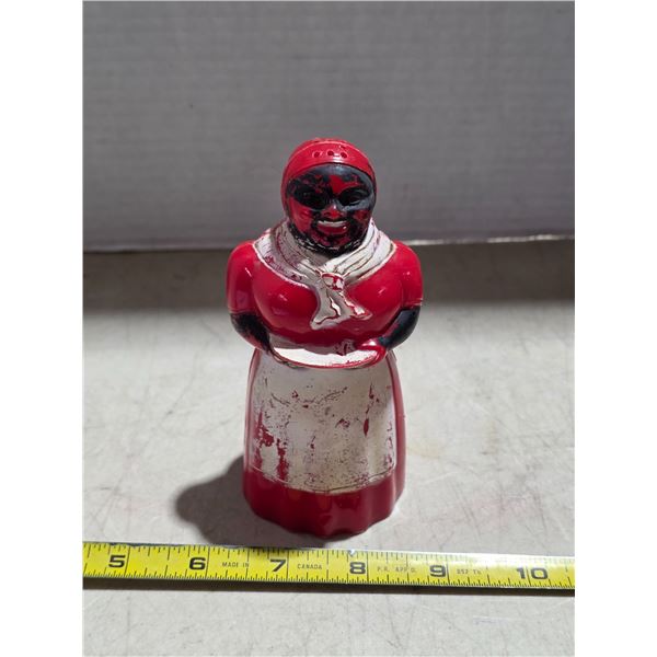 Black americana salt shaker