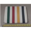 Image 1 : Hudson's Bay Company Striped Zippered Portfolio or Notebook.