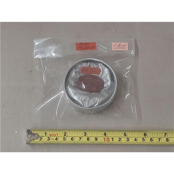 Ruby 76.35 CT. (We Can't Prove Authenticity)