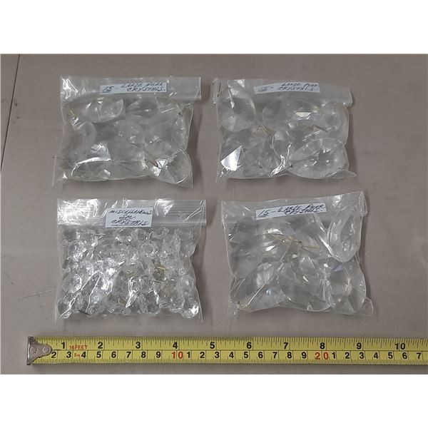 Small and Large Pear Crystals.